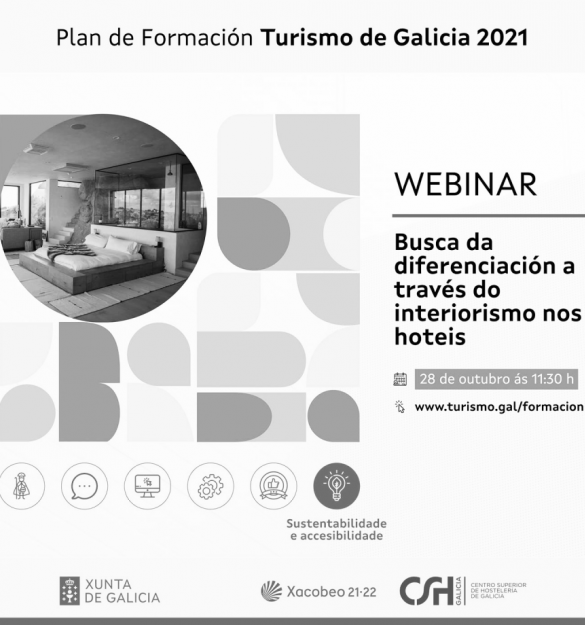 Webinar | Plan de formación turismo | Centro Superior de Hostelería de Galicia 