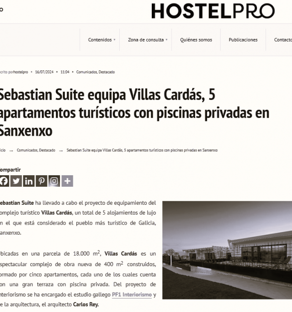 Revista Hostel Pro | Apartamentos turísticos en Sanxenxo