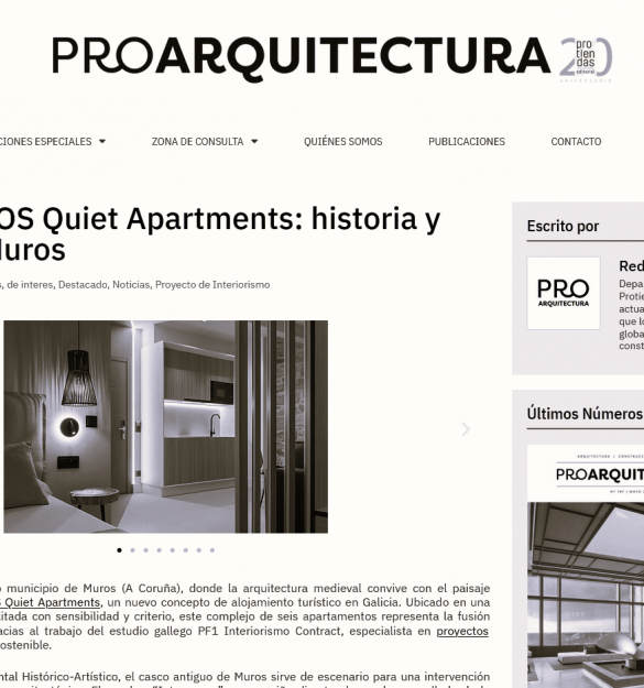 ProArquitectura | Historia y diseño en Muros. ProArquitectura | Historia y diseño en Muros.