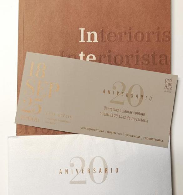 20 Aniversario Editorial Protiendas S.L.U. 20 Aniversario Editorial Protiendas S.L.U.
