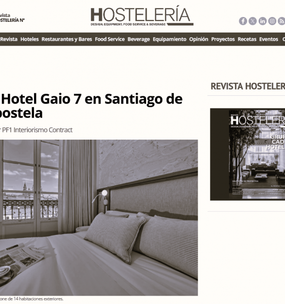 Revista Hostelería | Tradición y diseño contemporáneo en el corazón de Santiago Revista Hostelería | Tradición y diseño contemporáneo en el corazón de Santiago